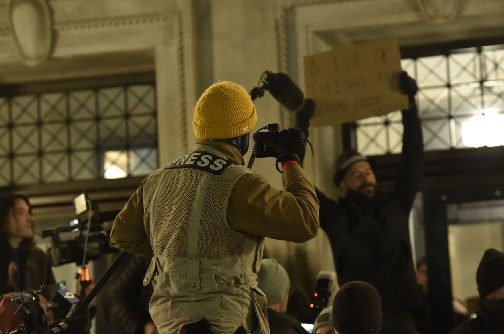 Tuesday, Nov. 16, Rittenhouse trial protests